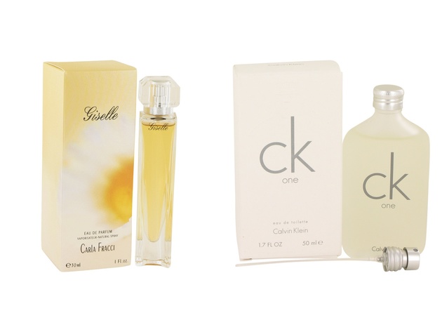 Gift set  Giselle by Carla Fracci Eau De Parfum Spray 1 oz And  CK ONE EDT Pour/Spray (Unisex) 1.7 oz