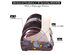 Costway Shiatsu Foot Massager Kneading and Rolling Leg Calf Ankle w/Remote - Burgundy