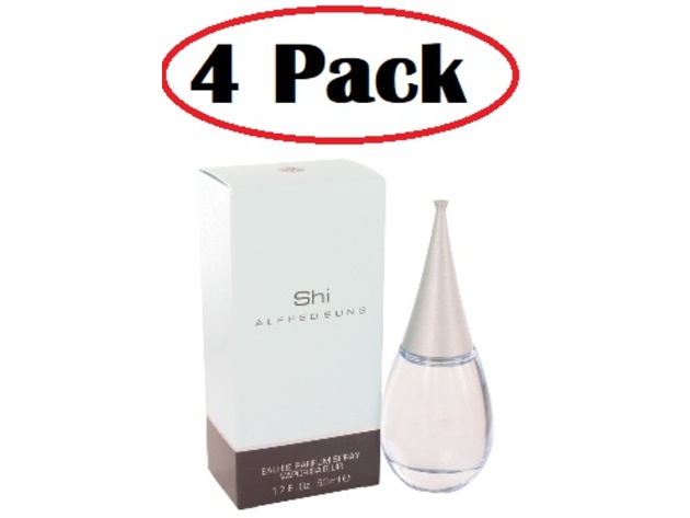 4 Pack of SHI by Alfred Sung Eau De Parfum Spray 1.7 oz