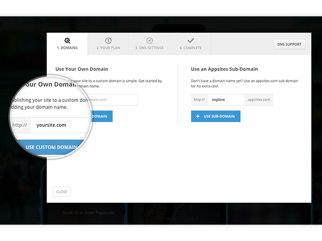 10 Appsites Websites: Lifetime Subscription