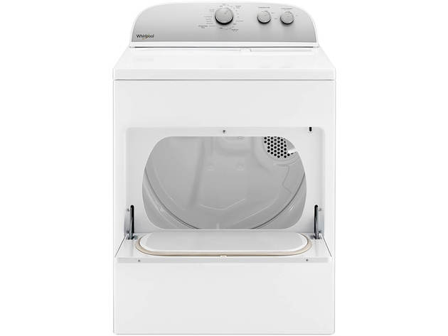 Whirlpool WED4950HW 7.0 Cu. Ft. White Top Load Electric Dryer