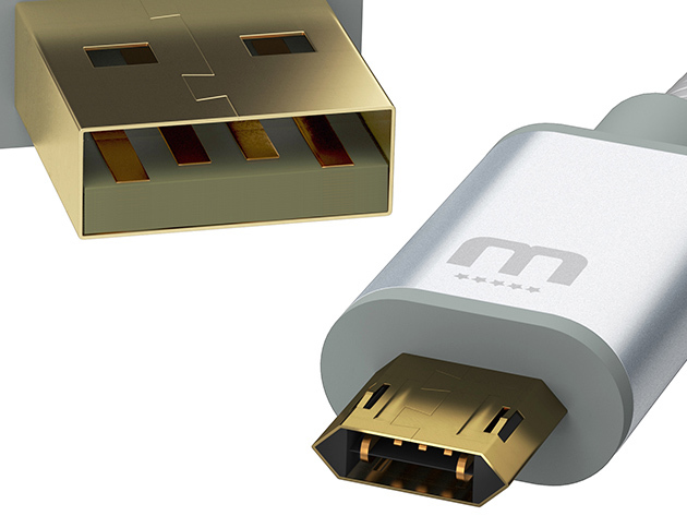 MicFlip Reversible Micro USB Cable