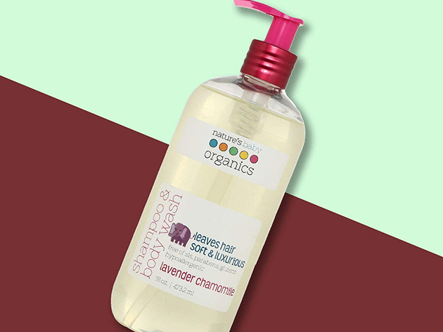 Nature's Baby Organics Shampoo & Body Wash (Lavender Chamomile/16oz)