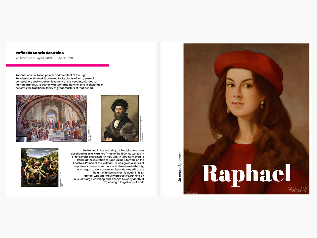 If Famous Artists Painted You - Personalized Book Hardcover (Redemption Voucher)