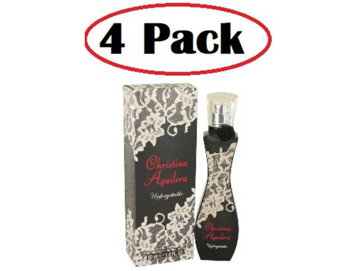 4 Pack of Christina Aguilera Unforgettable by Christina Aguilera