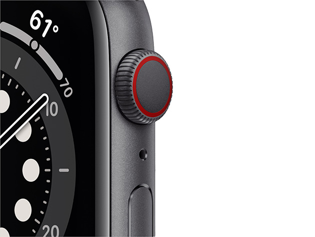 Apple Watch Series 5 GPS/Cellular 44mm - Space Gray/Black (Grade B Refurbished)