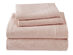 Brooklyn Flat Jersey Knit Sheet Set (Blush/King)