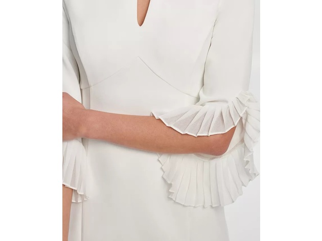 white mark dresses Women's Floral Short Sleeve Knee Length Dress – White Mark main image 1