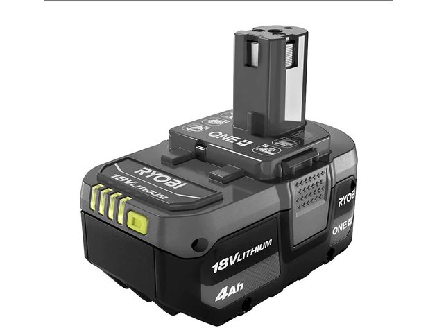 Ryobi ONE+ 18V Lithium-Ion 4.0 Ah Batteries (2-Pack) and Charger Kit (new)