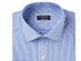 Club Room Men's Slim-Fit Performance Wrinkle-Resistant Striped Dress Shirt Navy Size 18-34-35