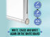Officeline Lightweight Magnetic Dry-Erase Board + Accessories