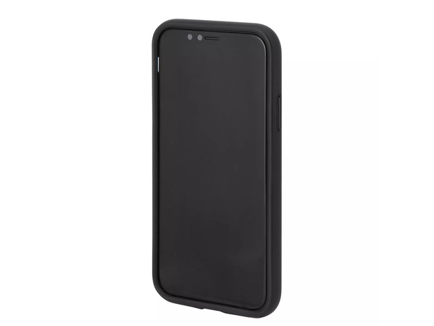 Bondir Apple iPhone X/XS Genuine Slim and Lightweight Leather Wallet Case, Black (New Open Box)