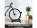 Costway Foldable Bike Floor Parking Rack Home Garage Storage Stand Fit 20''-29'' - Black