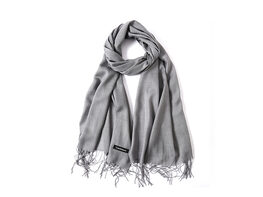 Lavisha Cashmere-Blend Shawl (Heather Grey)