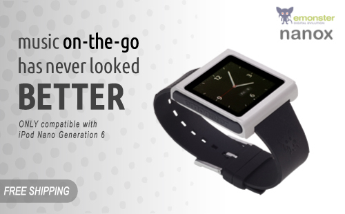 Nanox Watch Kit for iPod Nano (Silver)
