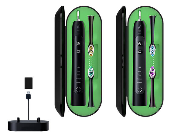 jetwave sonic toothbrush double set