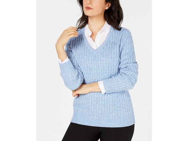 Karen scott clearance v neck sweater