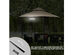 Costway 8' x 5' Outdoor Patio Barbecue Grill Gazebo w/ LED Lights 2-Tier Canopy Top Tan - Khaki