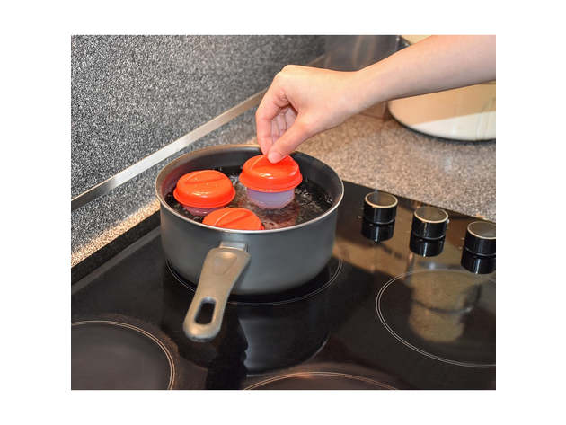 6-Pack BriteNway Silicone Egg Cooker
