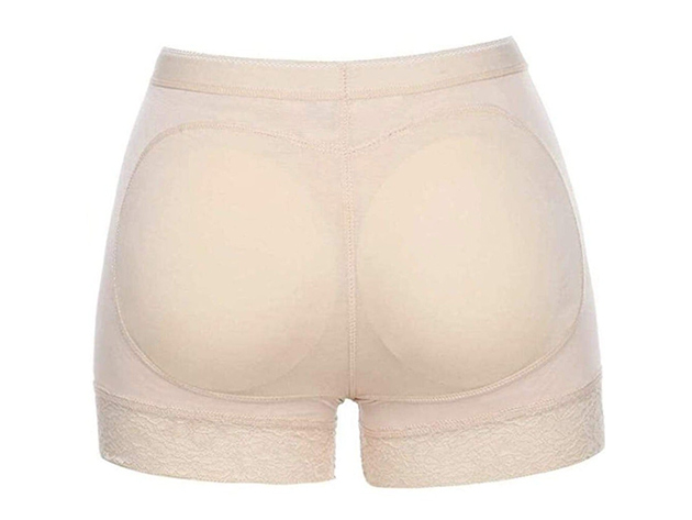 Padded Body Shaper Butt Lifter Panty (Beige/XXL)
