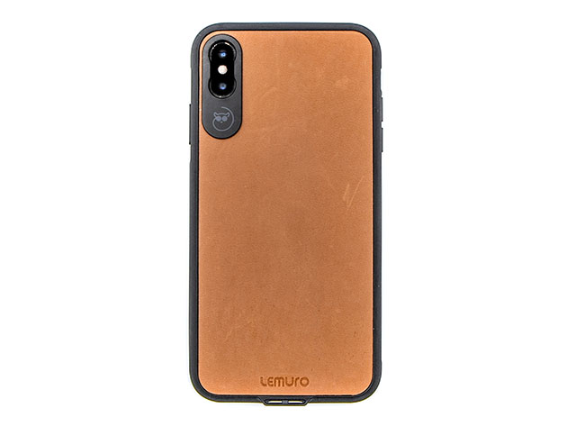 Lemuro iPhone Photo Case | iPhone XS Max (Tanned Leather)