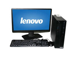Lenovo ThinkCentre M90P Desktop Computer PC, 3.10 GHz Intel i5 Dual Core Gen 1, 4GB DDR3 RAM, 250GB Hard Disk Drive (HDD) SATA Hard Drive, Windows 10 Home 64bit (Renewed)