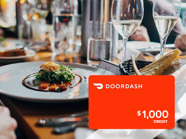 The $1,000 DoorDash Gift Card Giveaway