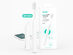 Quip Smart Sonic Toothbrush 2-Pack (Shipping Not Included)