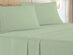 The Luxe 4-Piece Microfiber Bed Sheet Set (Sage/King)