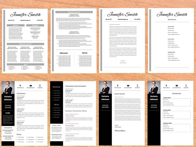 45 Resume Templates + Course Bundle