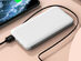 3-in-1 Slim 10,000mAh Power Bank Charger (White)
