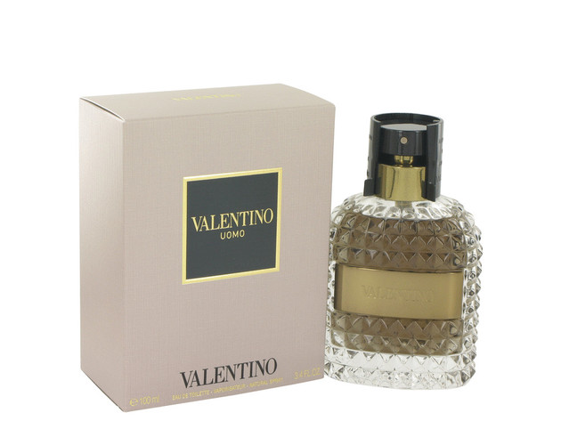 3 Pack Valentino Uomo by Valentino Eau De Toilette Spray 3.4 oz for Men