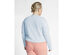 Nike Women's  Sportswear Plus Cropped Crew Sweatshirts Blue Size 1X