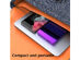 Slim Portable USB 3.0 External Hard Drive - 320GB (Purple/Blue Gradient)