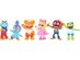 Disney Junior Muppets Babies Playroom Highly Detailed Figure Set, 6 Piece, Multicolor