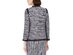 Anne Klein Women's Contrast-Trim Tweed Jacket Black Size 2
