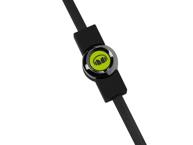 Monster Clarity HD In-Ear Earbud Headphones with Mic, In-Line Controls, and Noise Isolation, High Performance Earbuds, Neon Green (New Open Box)
