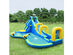 Costway Inflatable Water Slide Kids Bounce House Castle Splash Water Pool W/ 750W Blower