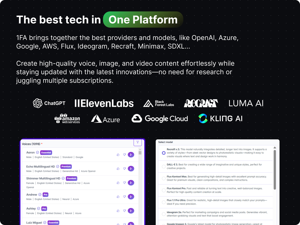1ForAll AI: Lifetime Subscription (Advance Plan)