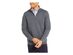 Club Room Men's Stretch Quarter-Zip Fleece Sweatshirt Gray Size 2 Extra Large
