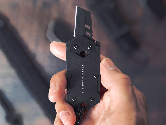 B-2 Dog Tag: Fully Concealed Nano Blade Pocket Knife (Set of 3)
