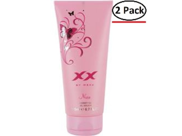 MEXX XX NICE by Mexx SHOWER GEL 6.7 OZ for WOMEN ---(Package Of 2)