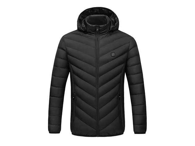 CALDO-X Heated Jacket with Detachable Hood (Requires Power Bank)