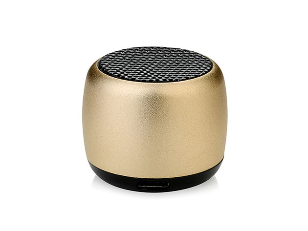 Little Wonder Solo Stereo Multi Connect Bluetooth Speaker (Gold)