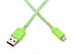 10-Ft Cloth MFi-Certified Lightning Cable: 2-Pack (Green)
