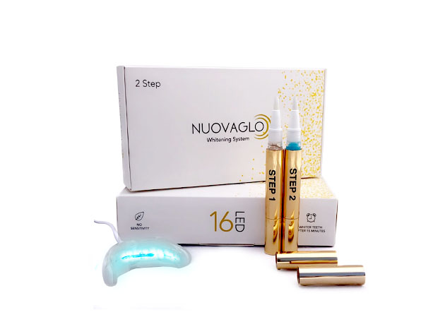 Nuovaglo 2-Step LED Teeth Whitening System