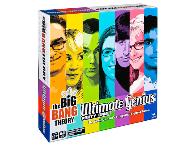 Spin Master Big Bang Theory TV Show Ultimate Genius Party Game, Get Ready to Put Your Genius on Display, For Teens and Adults (New Open Box)