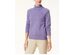 Karen Scott Women's Marled Cotton Turtleneck Sweater Purple Size XX Large