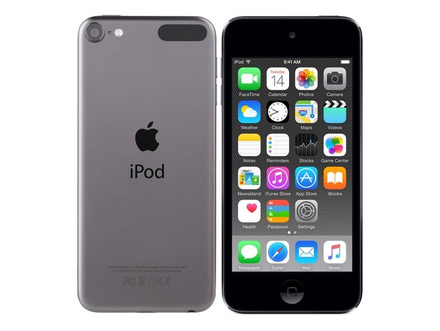 Apple MKH62LL/A Gyroscope And Accelerometer iPod Touch, 16 GB - Space Gray (Like New, Damaged Retail Box)