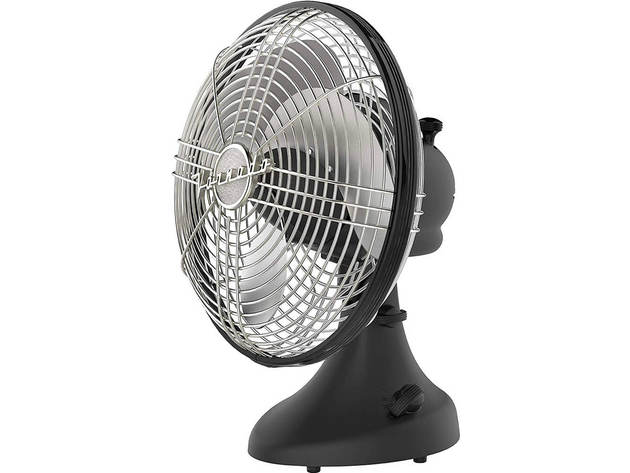 Vornado SILVERSWANBK Silver Swan S Small Room Oscillating Fan